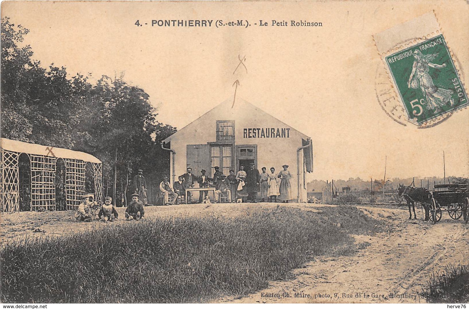 PONTHIERRY - Le Petit Robinson - Restaurant - Autres & Non Classés