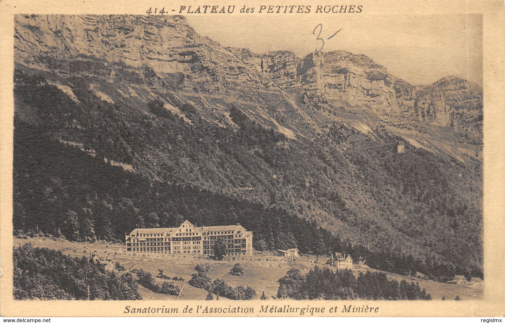 38-PLATEAU DES PETITES ROCHES-SANATORIUM-N°2162-C/0023 - Autres & Non Classés