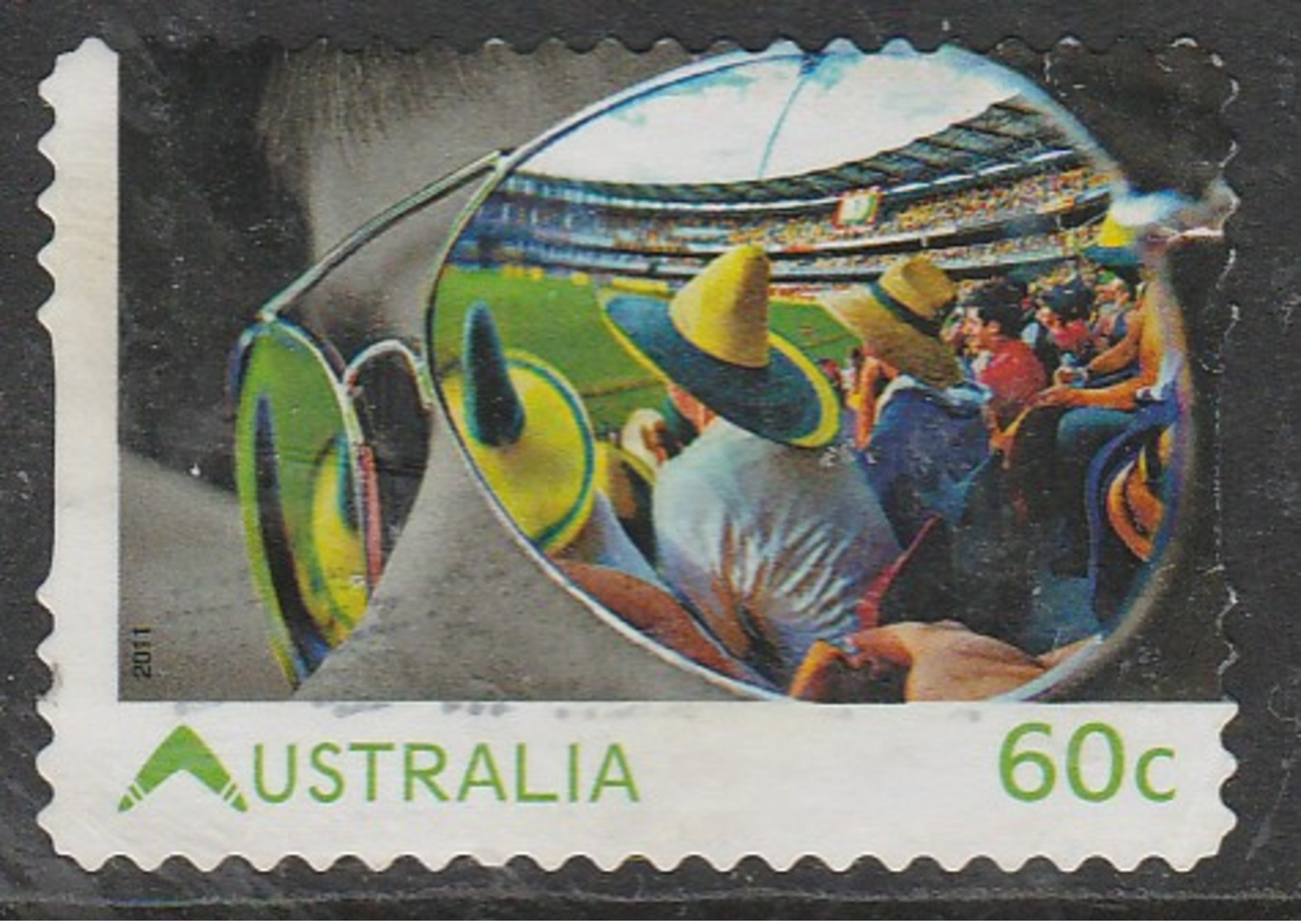 Australia  2011 Living Australian 60c Multicoloured  SW 3068 O Used - Used Stamps