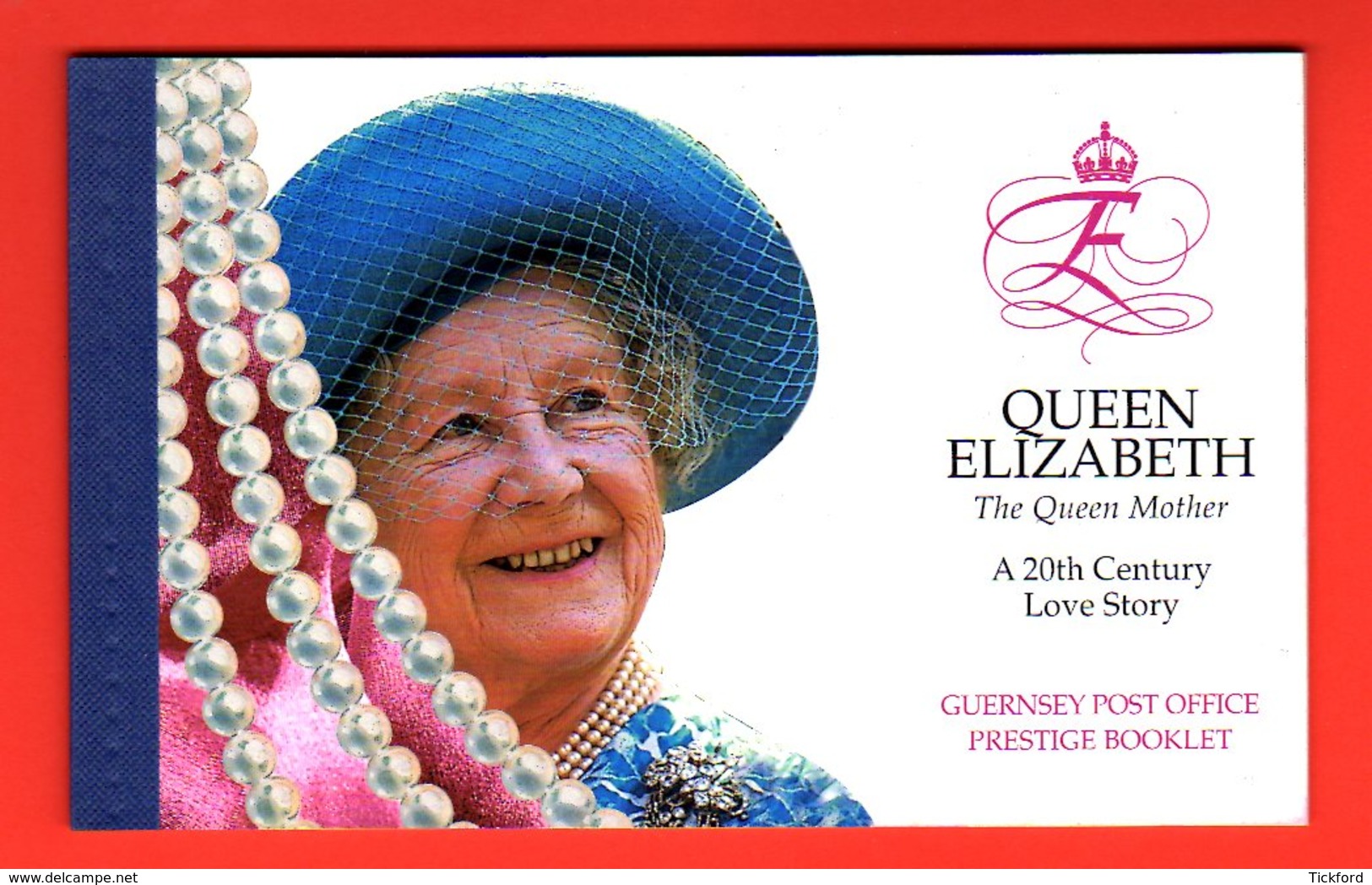 GUERNESEY 1999 - CARNET DE PRESTIGE YT C802 - Booklet - NEUF** MNH - Reine Mère Elizabeth - Guernesey