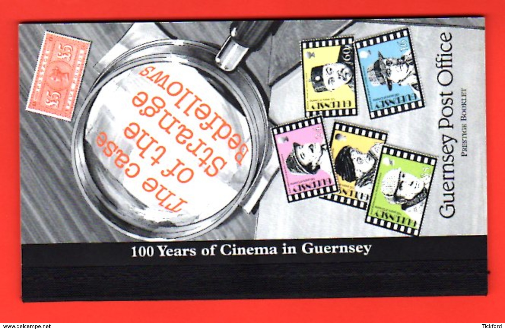 GUERNESEY 1996 - CARNET DE PRESTIGE YT C732 - Booklet - NEUF** MNH - Centenaire Du Cinéma - Guernesey