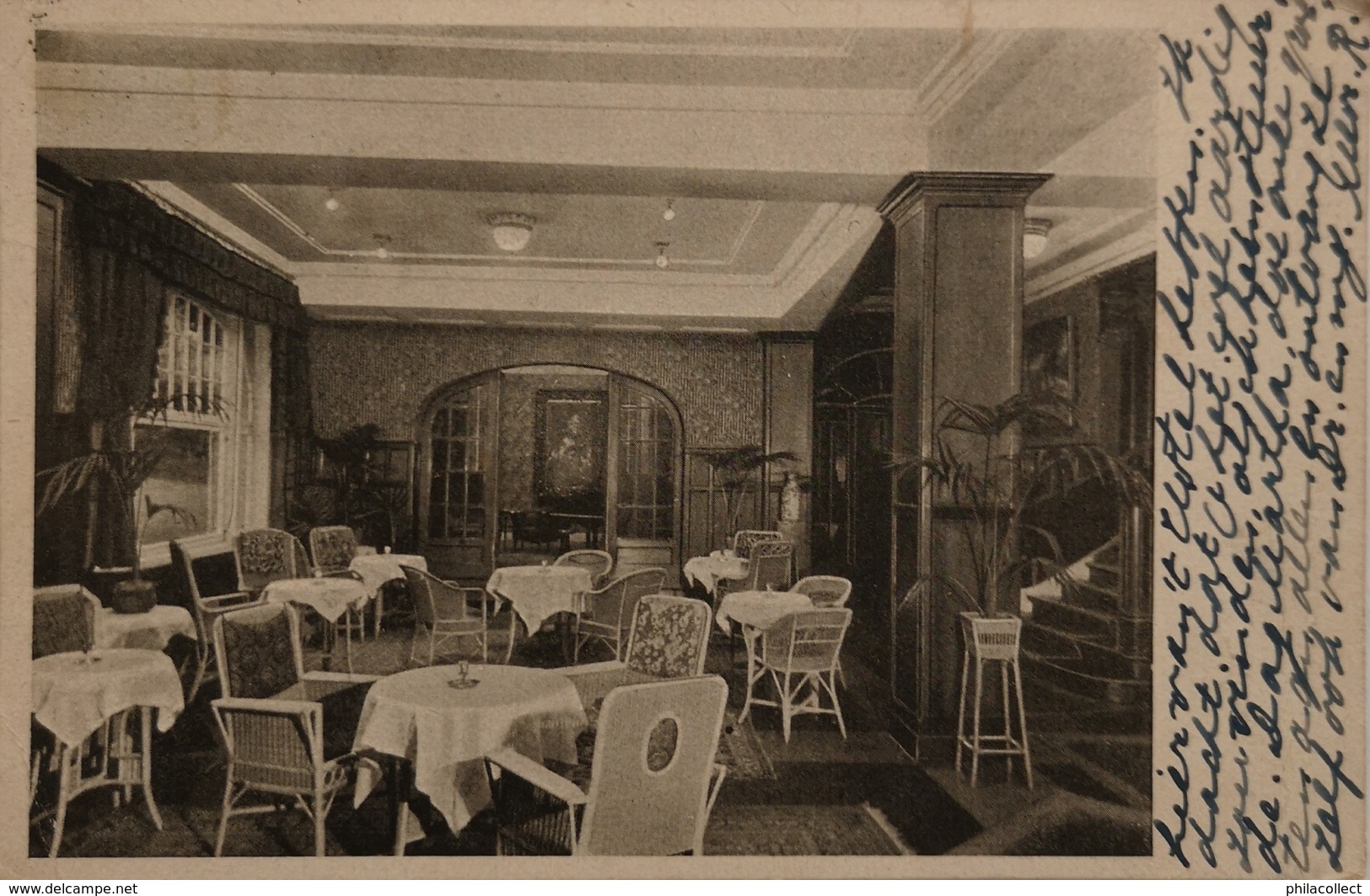 Bad Harzburg // Interieur Palast Hotel Kaiserhof - Musikzimmer 1926 - Bad Harzburg