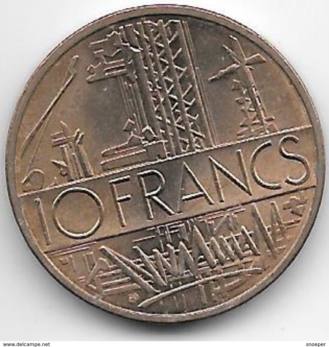 France 10 Francs 1984   Km 940  Unc - 10 Francs