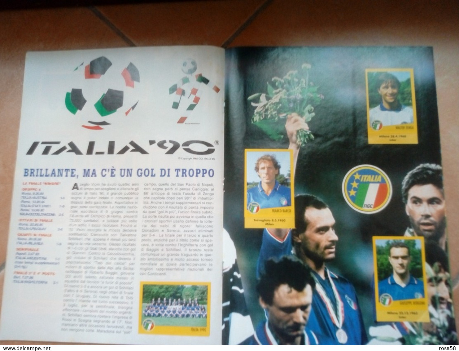 Calcio Nazionale Italiana Album Promozionale Benzina IP Completo Di Tutte Le Figurine STORIA 1982 1998 - Other & Unclassified