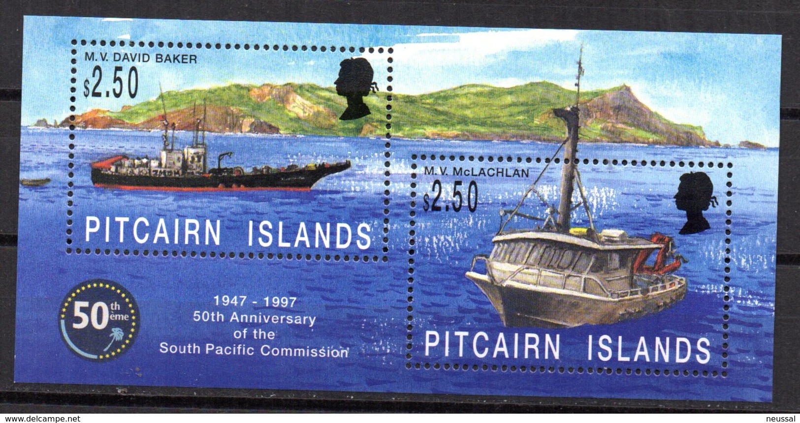 Hb-15  Pitcairn Island - Barcos