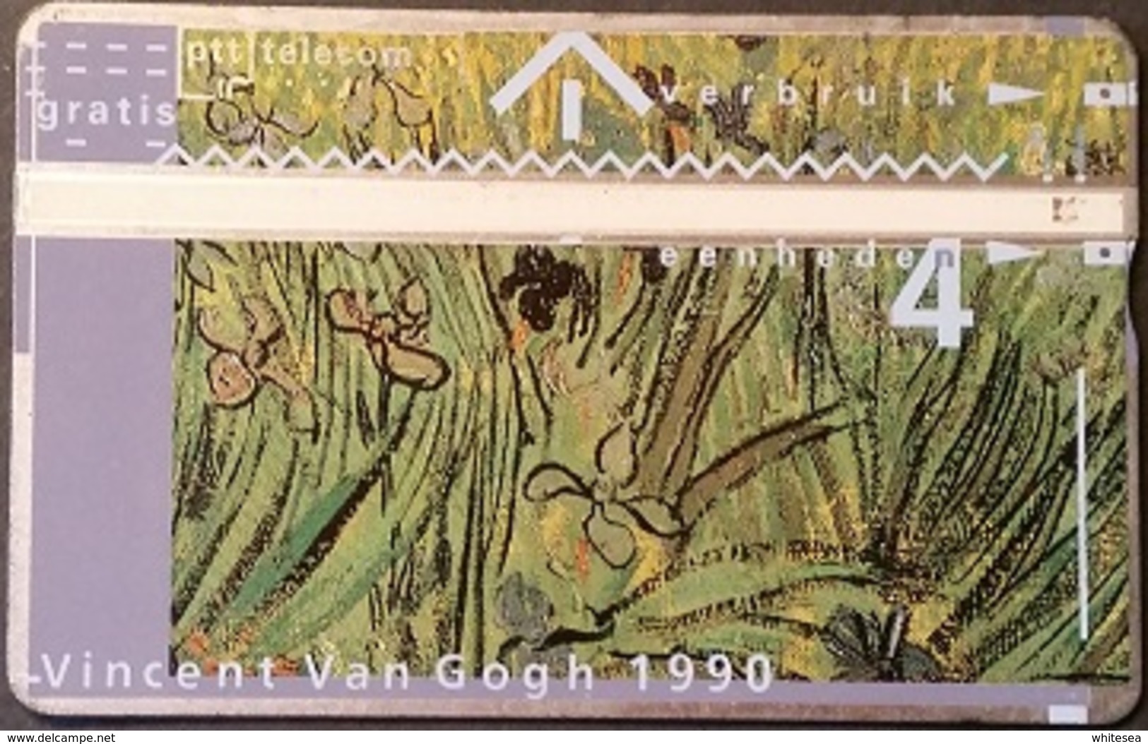 Telefonkarte Niederlande - L&G - 4 Units - 1990 - Vincent Van Gogh - 003A - Pubbliche