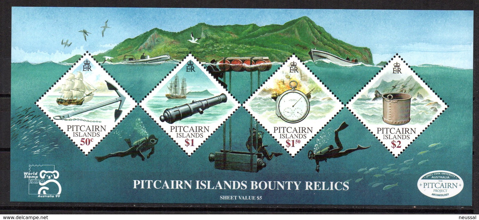 Hb-18  Pitcairn Island - Bateaux