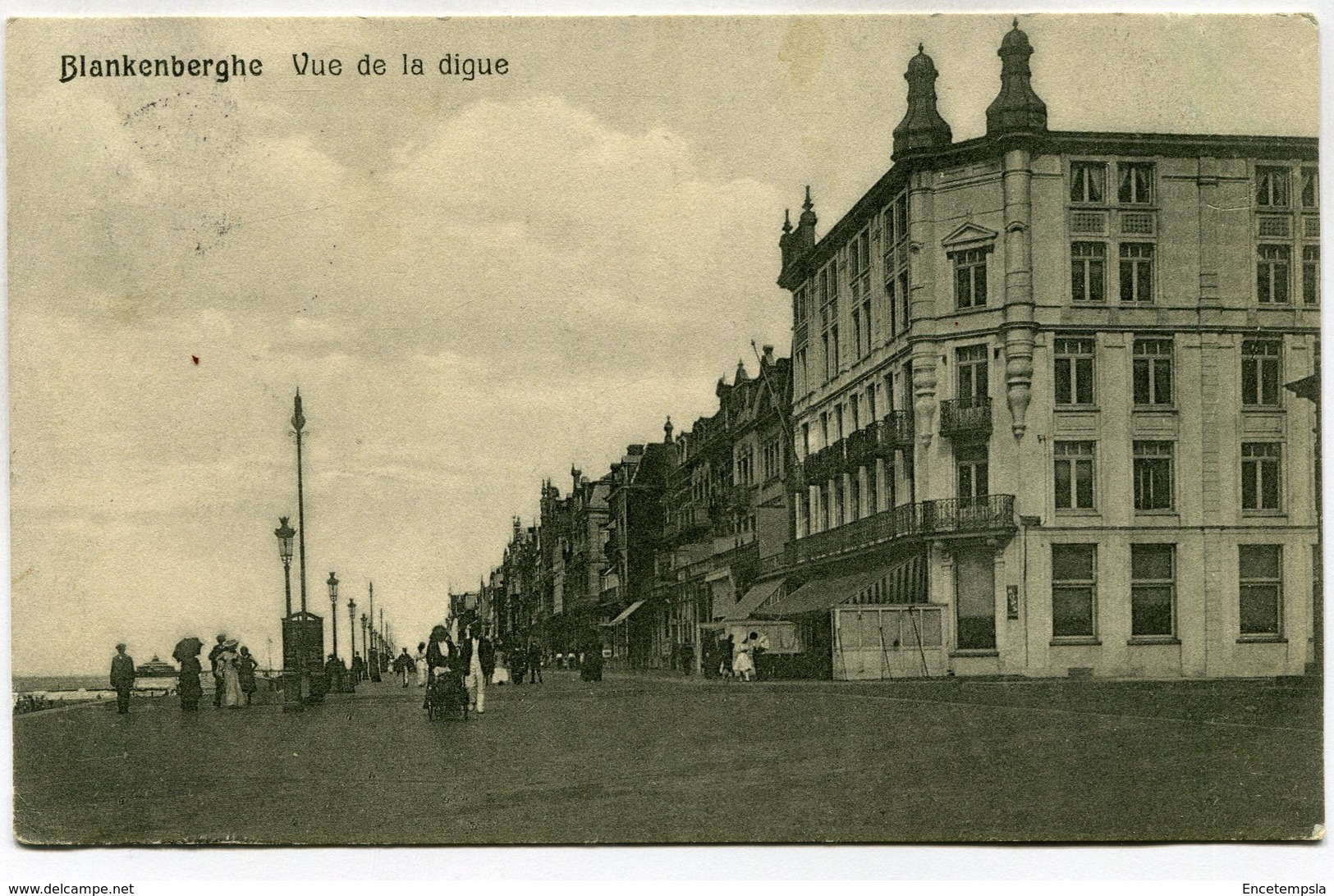 CPA - Carte Postale - Belgique - Blankenberge - Vue De La Digue - 1911 ( M7358) - Blankenberge