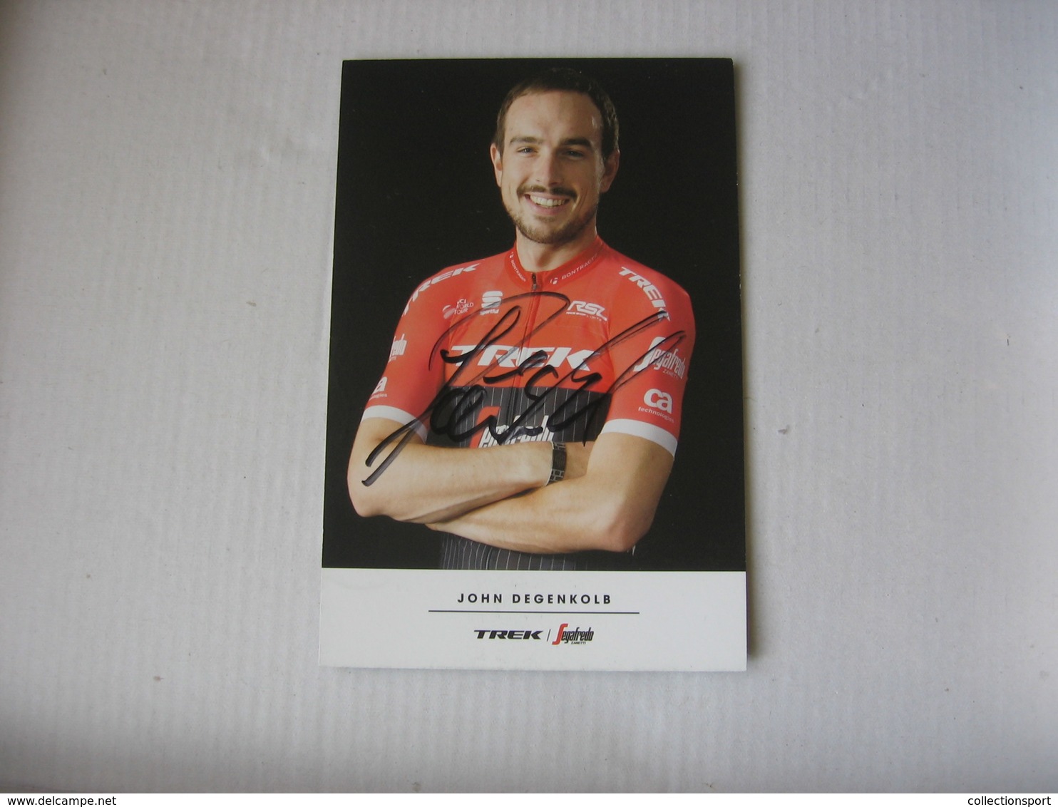 Cyclisme - Autographe - Carte Signée John Degenkolb - Cycling