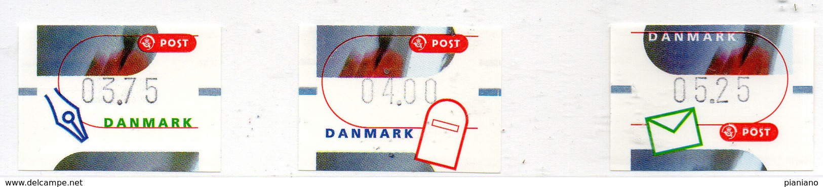 PIA - DANIMARCA -2000 : Francobolli Per Machine Distributrici - (Yv 5) - Vignette [ATM]