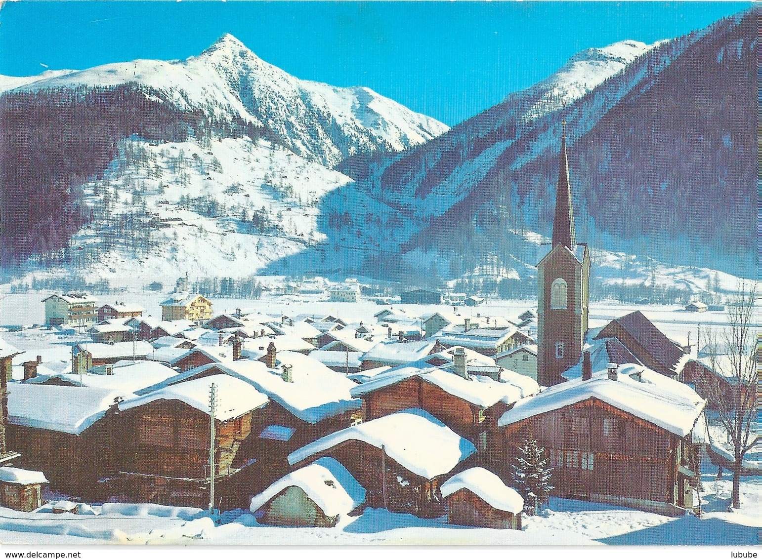 Ulrichen - Dorf Gegen Nufenenpass         Ca. 1970 - Ulrichen