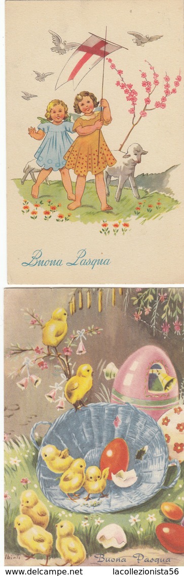 9185- N°. 5 CARTOLINE BUONA PASQUA -FP - Pasqua