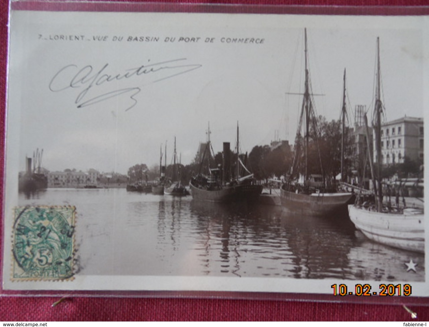 CPA - Lorient - Vue Du Bassin Du Port De Commerce - Lorient