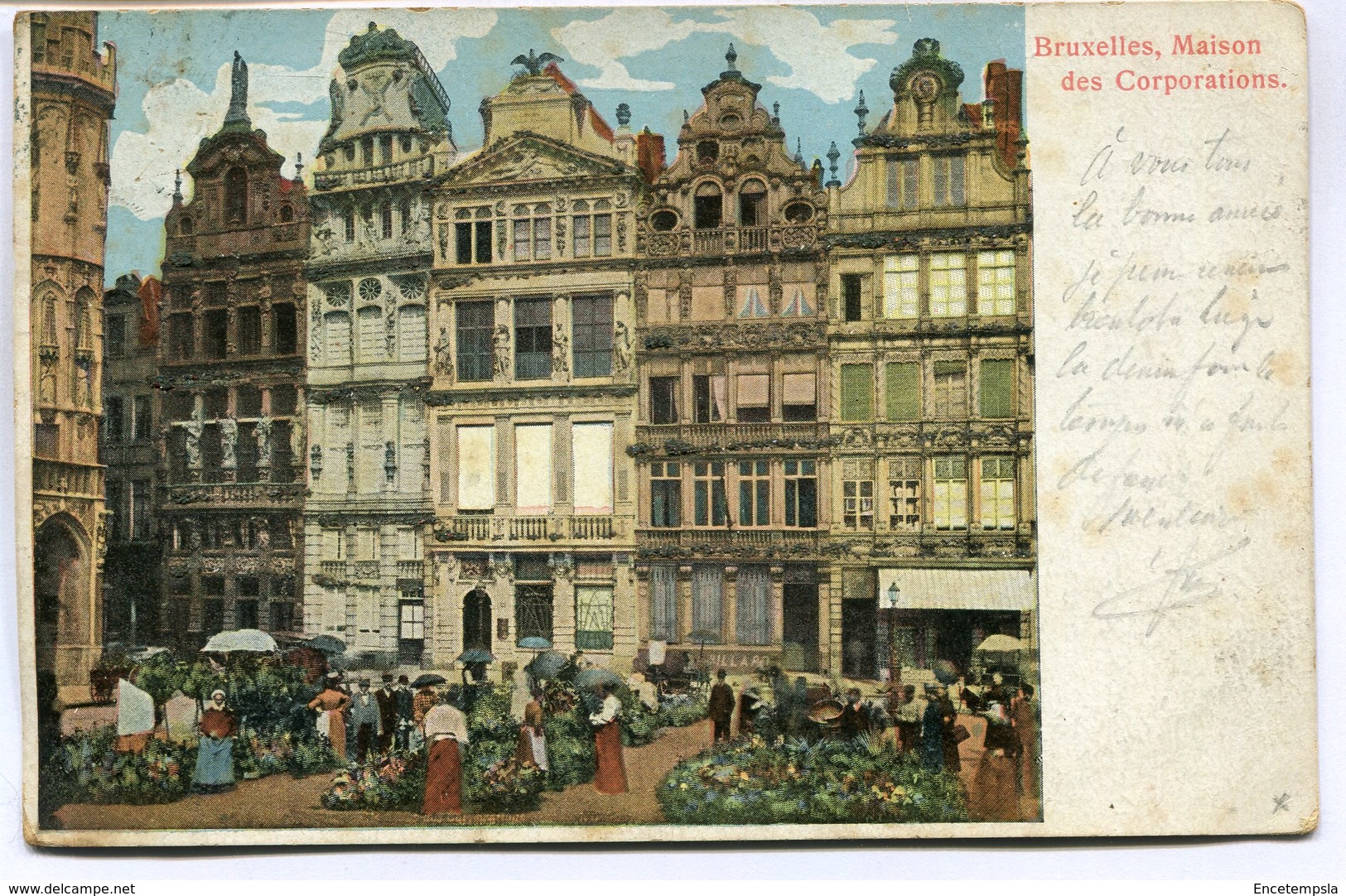 CPA - Carte Postale - Belgique - Bruxelles - Maisons Des Corporations  (M7369) - Monuments, édifices