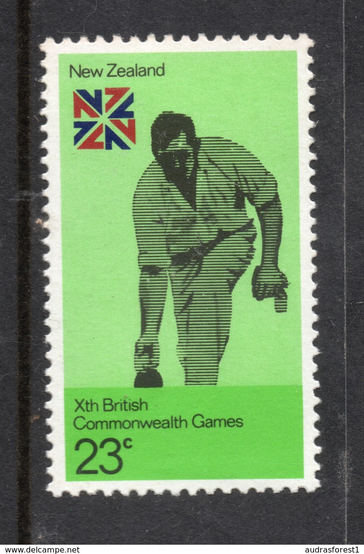 1974 COMMONWEALTH GAMES Value: 23c Green MENS LAWN BOWLS  MNH Stamp S.G. No. 1045 - Neufs