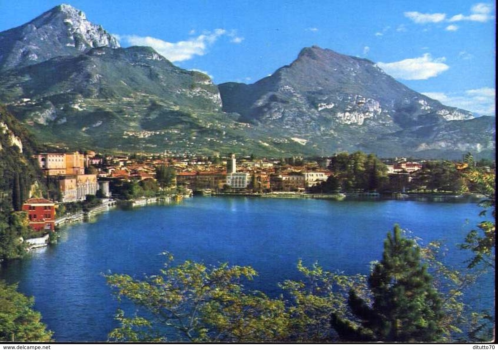 Riva Del Garda - Panorama - Lago Di Garda - 310-0129 - Formato Grande Viaggiata – E 10 - Trento