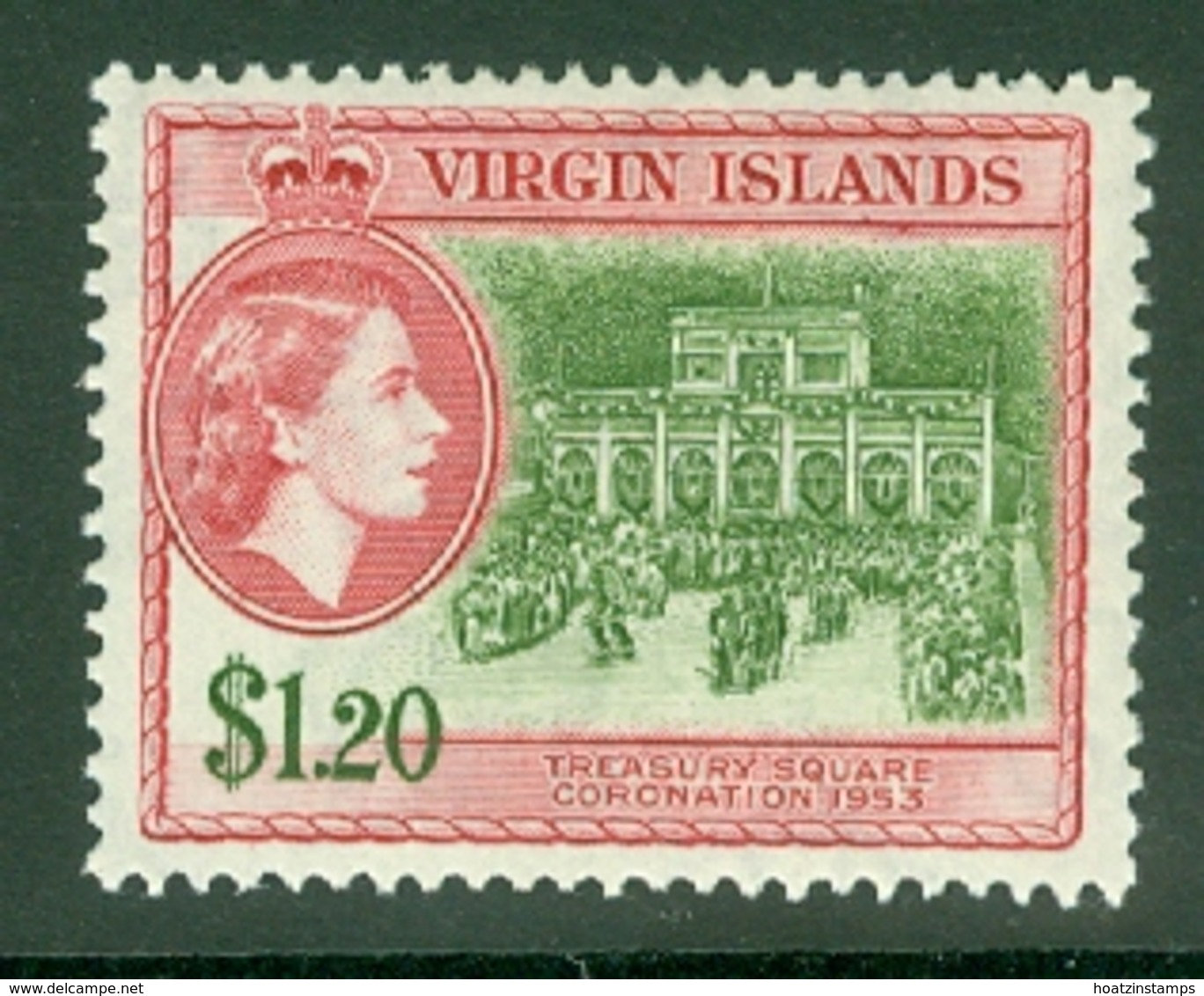 British Virgin Is: 1956/62   QE II - Pictorial   SG159   $1.20    MH - British Virgin Islands