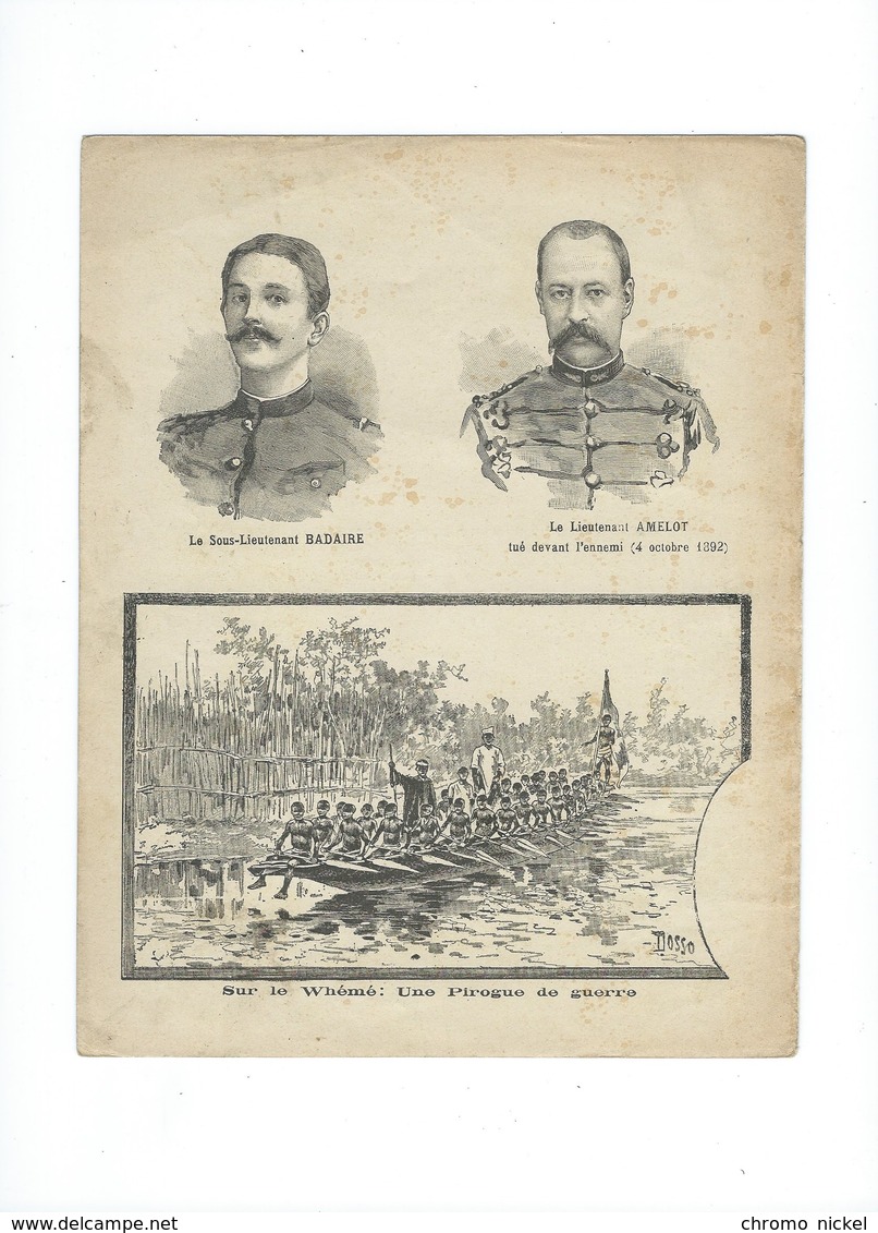 DAHOMEY La Lagune Badaire Amelot Le Whémé Protège-cahier Couverture 220 X 175 Mm  Bien 3 Scans Colonies Françaises - Copertine Di Libri