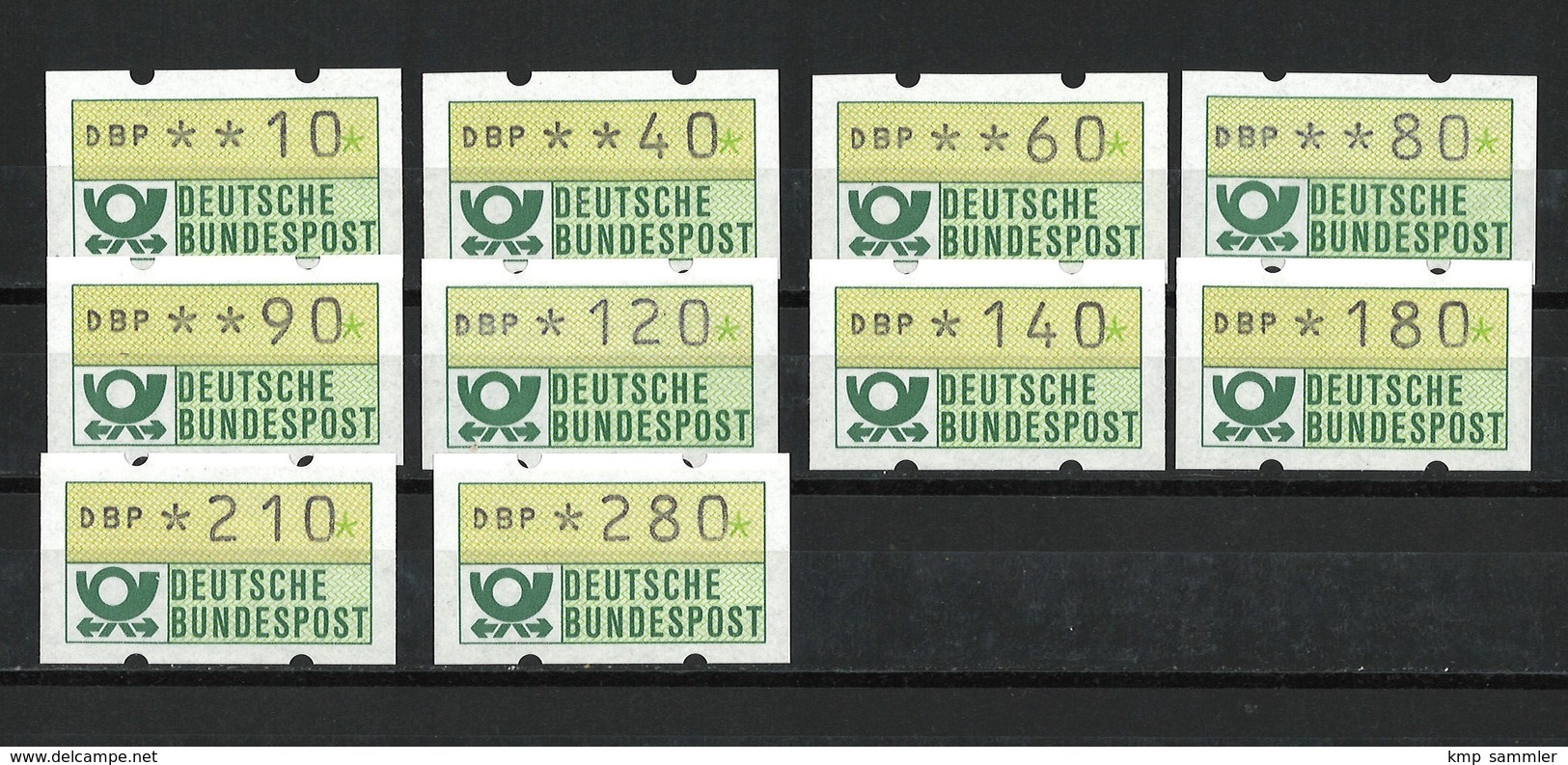 Bund Lot ATM 1 Postfrisch - Machine Labels [ATM]