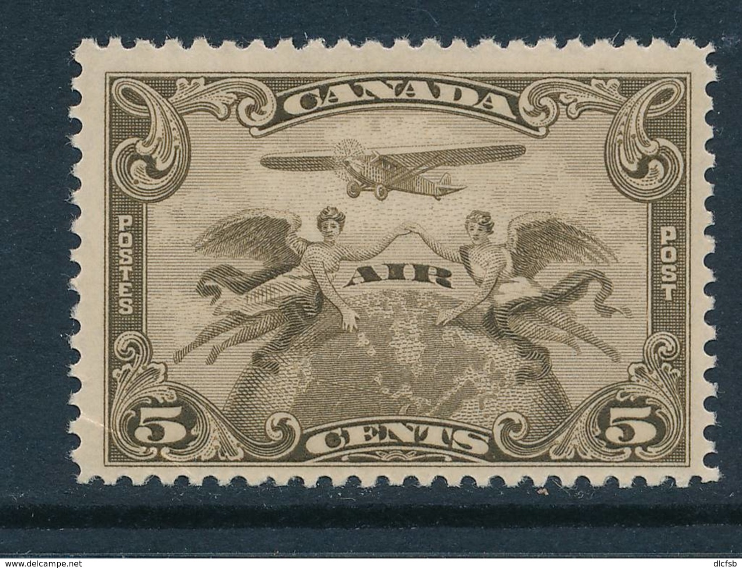 CANADA, 1928 5c Air Very Fine MM - Used Stamps