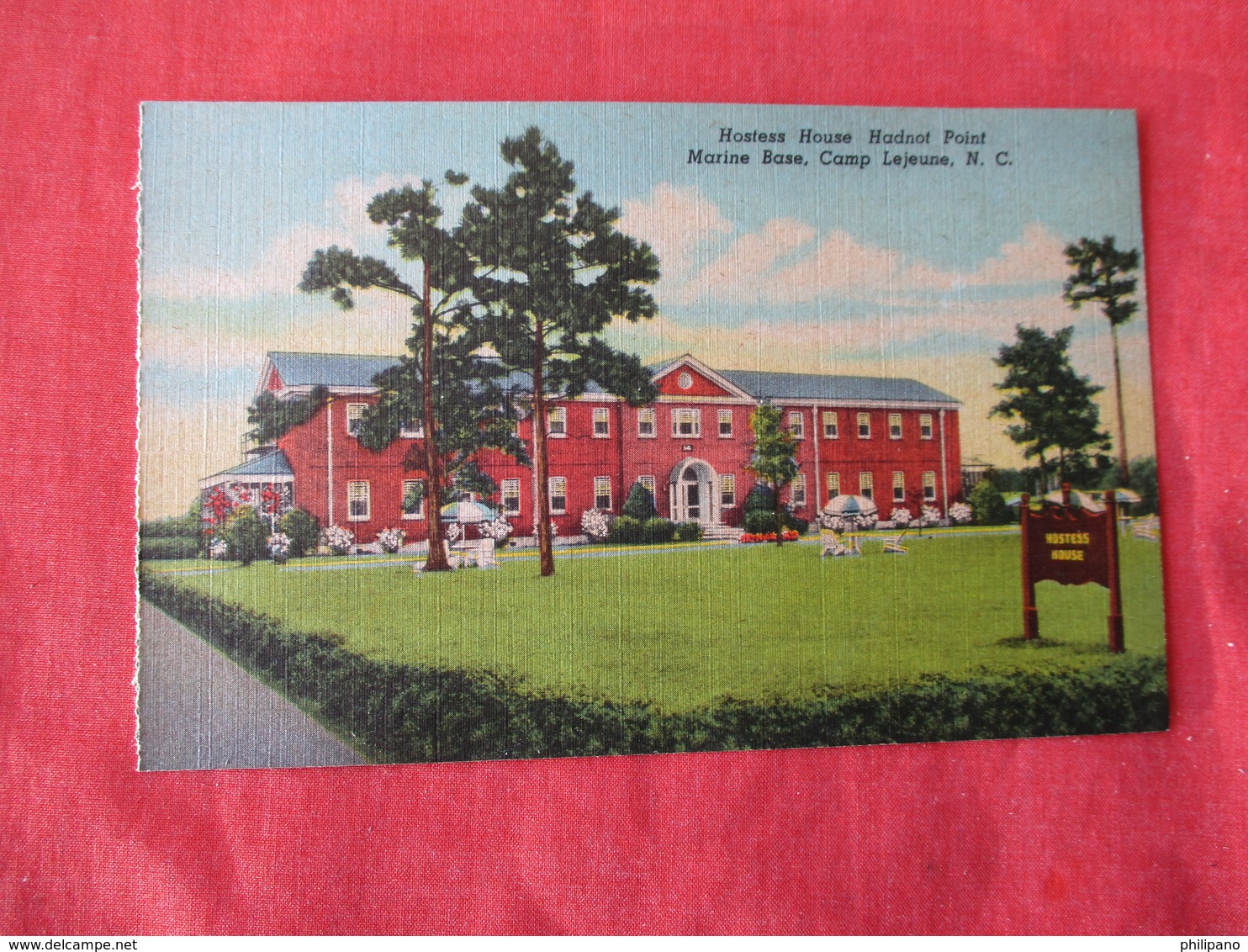 US Marine Base----- Camp Lejeune-------- Hostess House Hadnot Point  North Carolina > Ref 3169 - Other & Unclassified