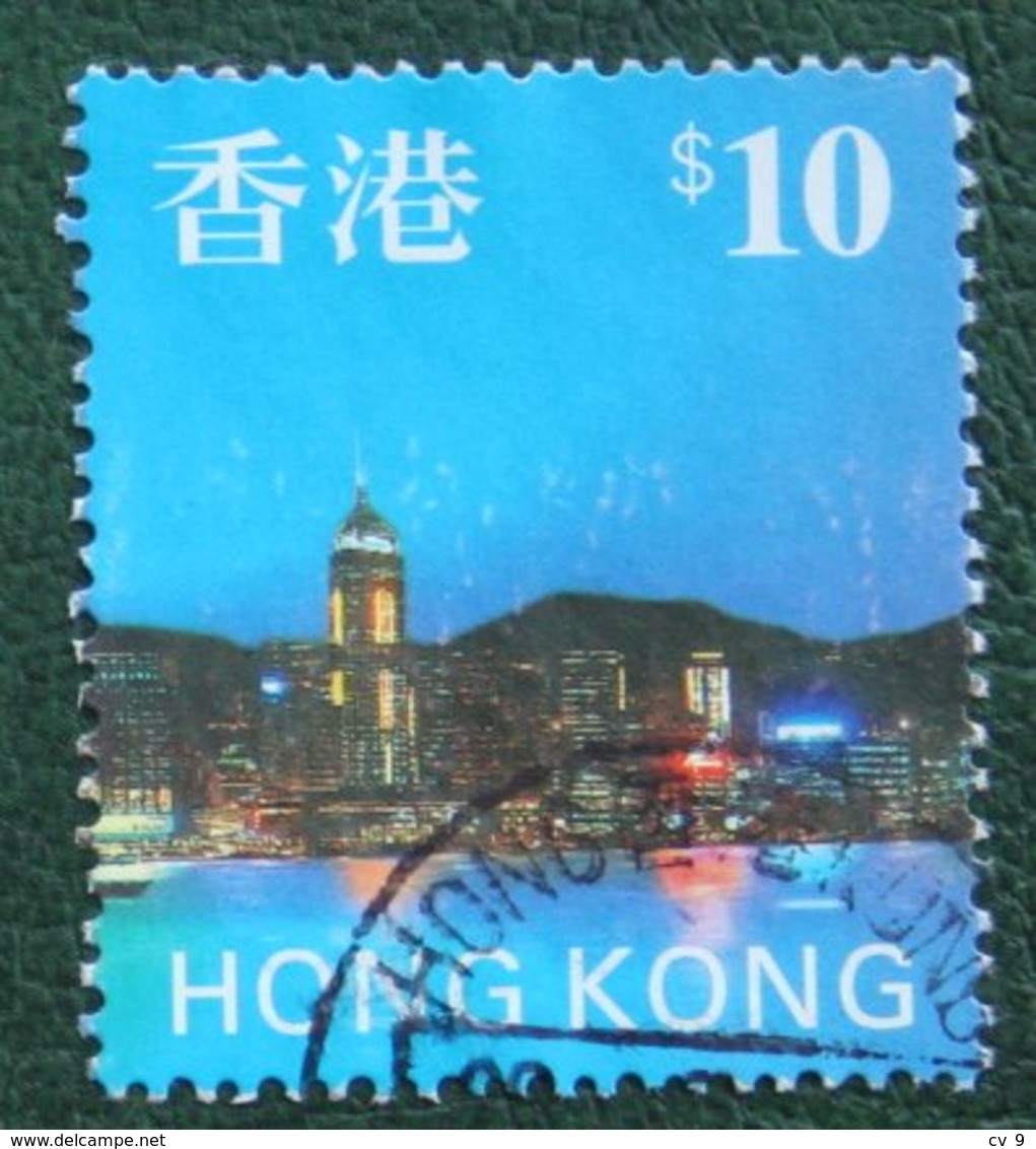 $10 Skyline 1997 Mi 802 YT 831 Used Gebruikt Oblitere HONG KONG - Gebraucht