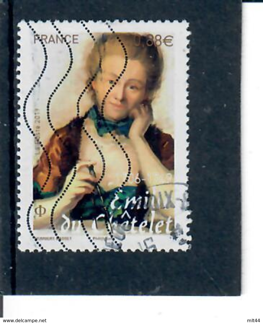 2-emilie Du Chatelet Cachet Rond - Used Stamps