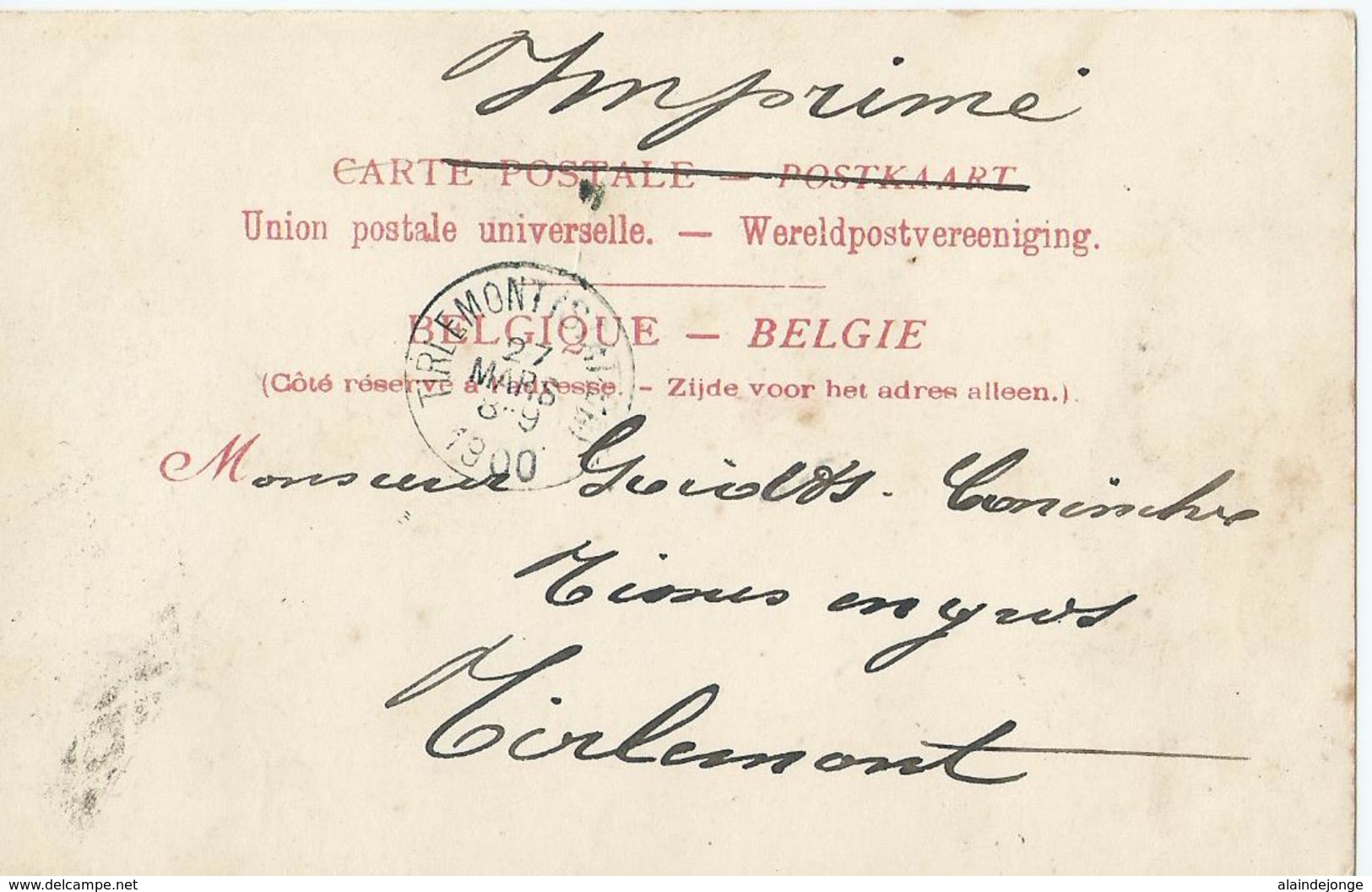 Kortrijk - Courtrai - Rouissage Du Lin à La Lys - 1900 - Kortrijk