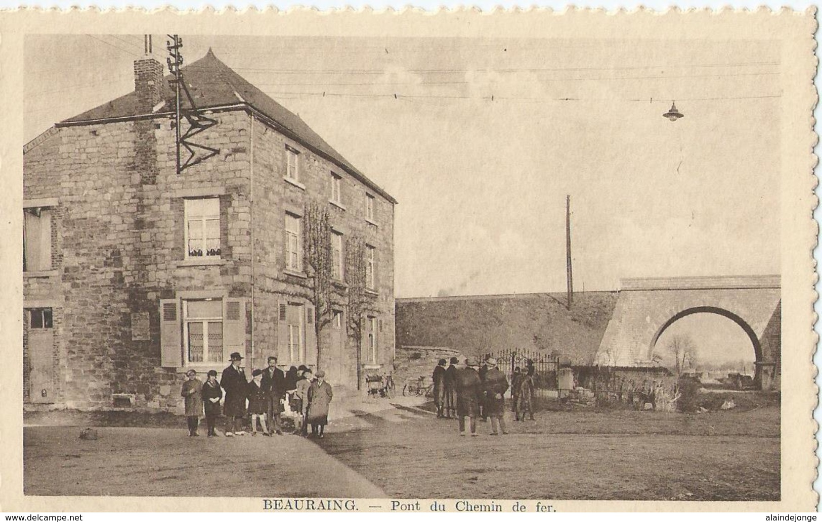 Beauraing - Pont Du Chemin De Fer - E. B. - Beauraing