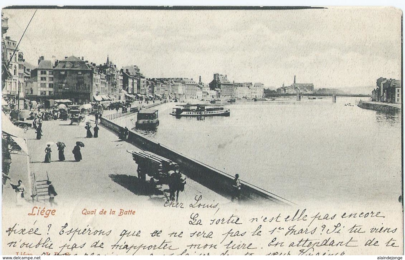 Luik - Liège - Quai De La Batte - I.P.S. - 1903 - Liege