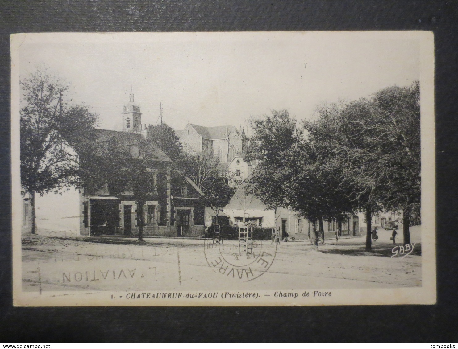 29 - Châteauneuf Du Faou -  CPA - Champ De Foire  N° 1 - Gaby / Artaud  - 1936 - TBE - - Châteauneuf-du-Faou