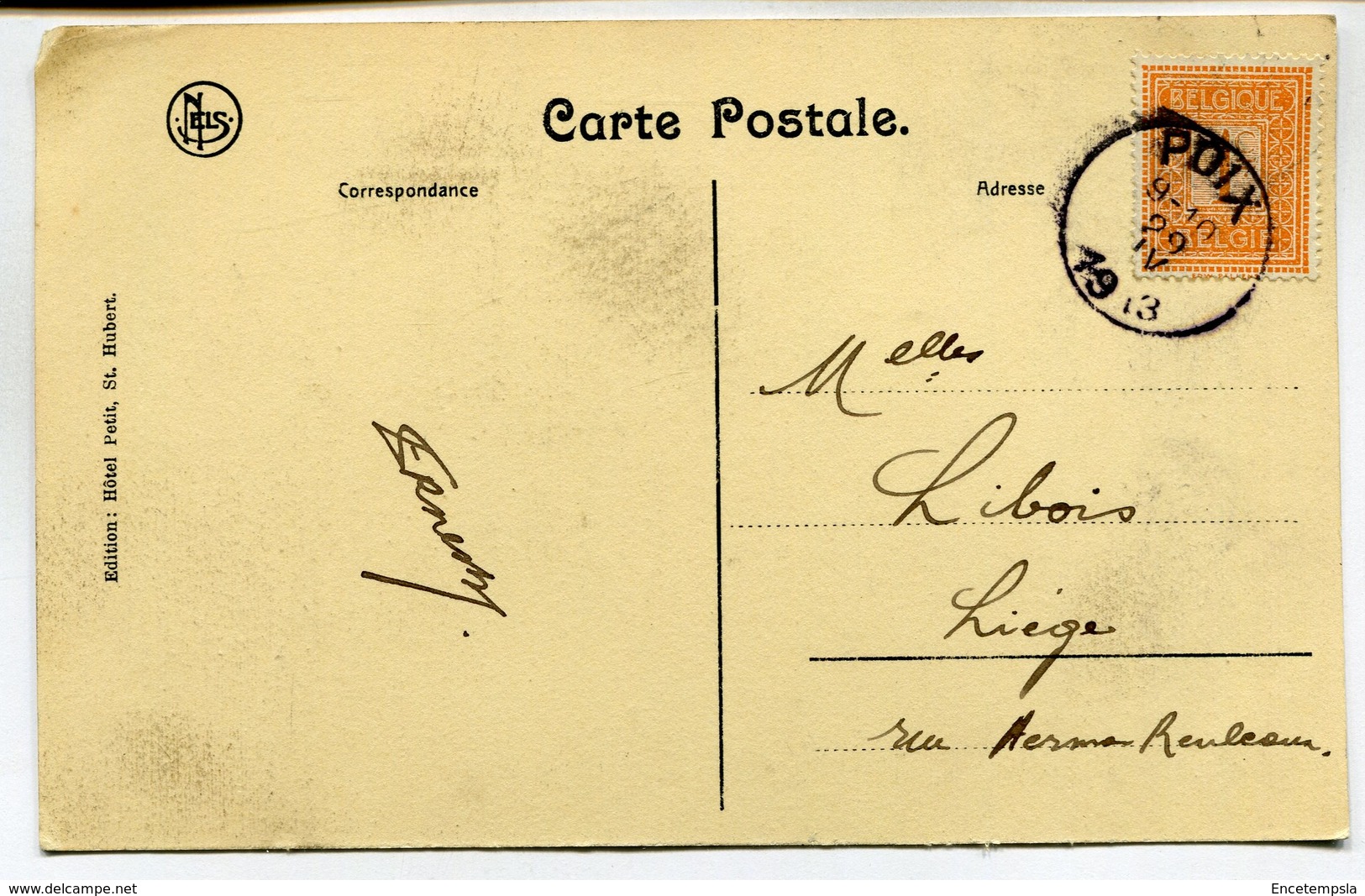 CPA - Carte Postale - Belgique - Château De Mirwart - 1913 (M7386) - Saint-Hubert