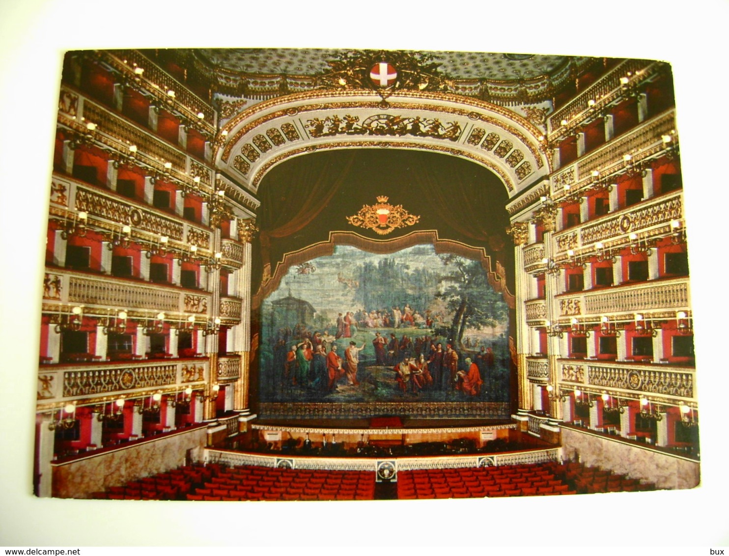 TEATRO S. CARLO  NAPOLI     THEATRE   Théâtre     POSTCARD UNUSED - Teatro