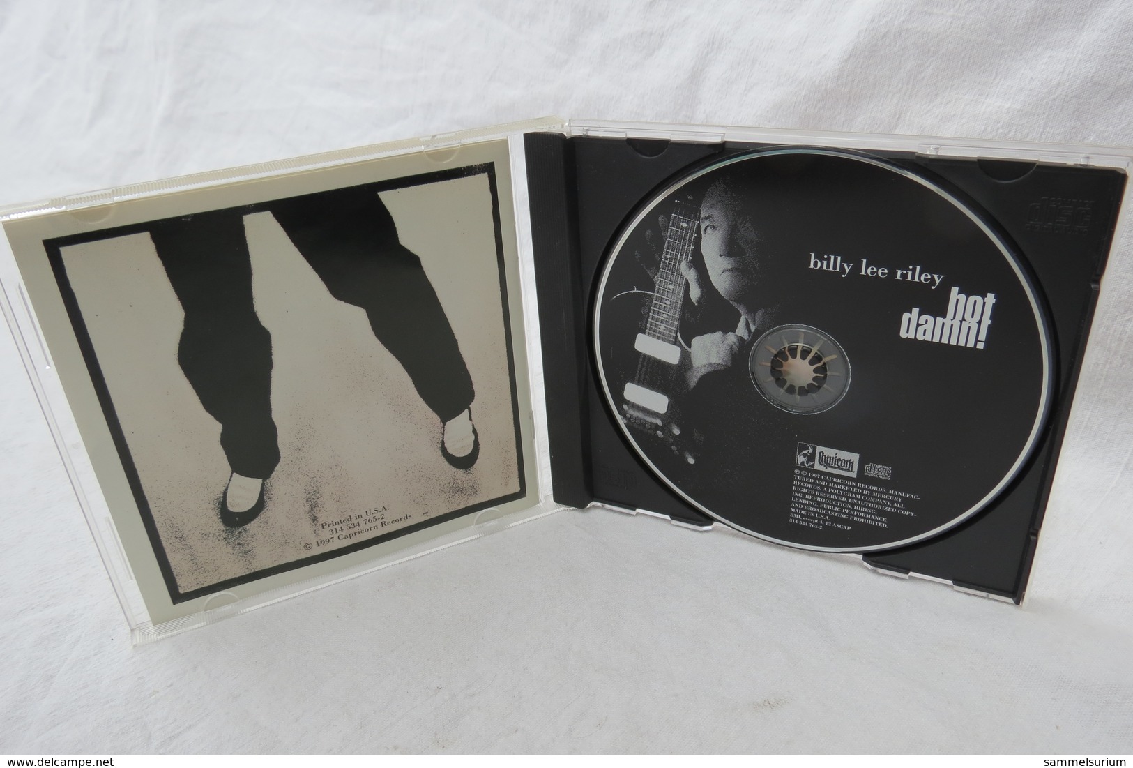 CD "Billy Lee Riley" Hot Damn! - Blues