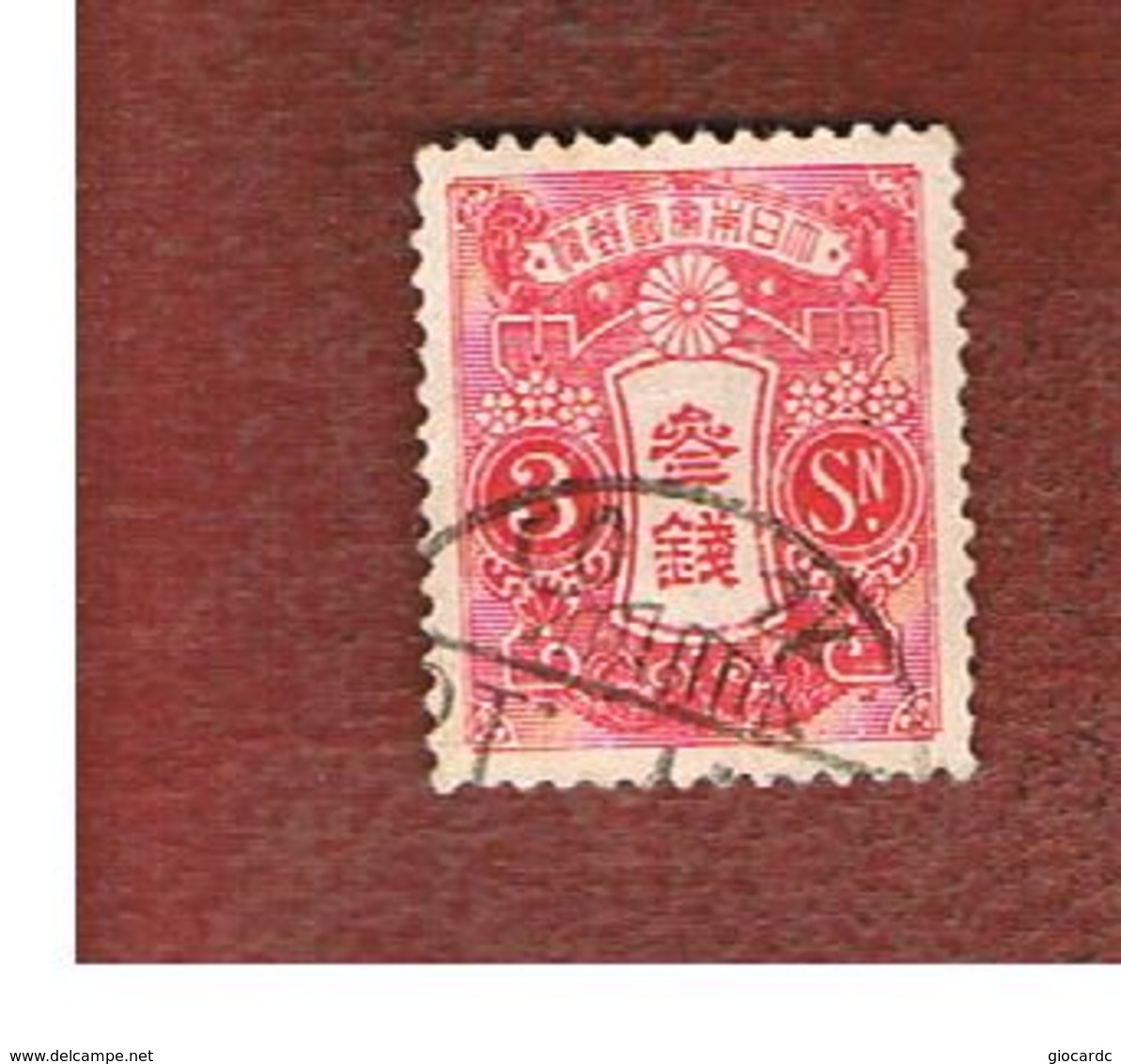 GIAPPONE  (JAPAN) - SG 171 -   1914 TAZAWA    3             - USED° - Usati