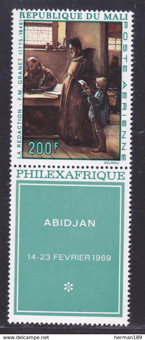 MALI AERIENS N°   64 ** MNH Neuf Sans Charnière, TB (D8633) Exposition Philexafrique, Tableau - 1968 - Mali (1959-...)