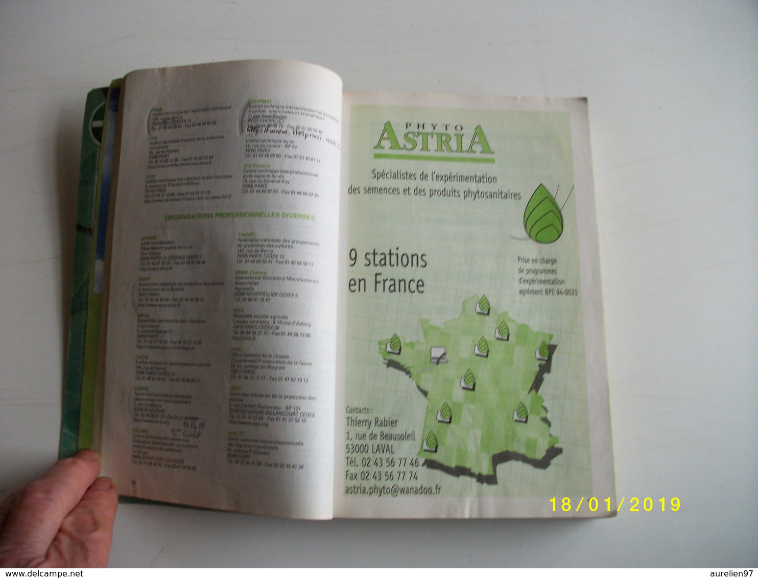 Index Phytosanitaire ACTA 1999 - Sciences