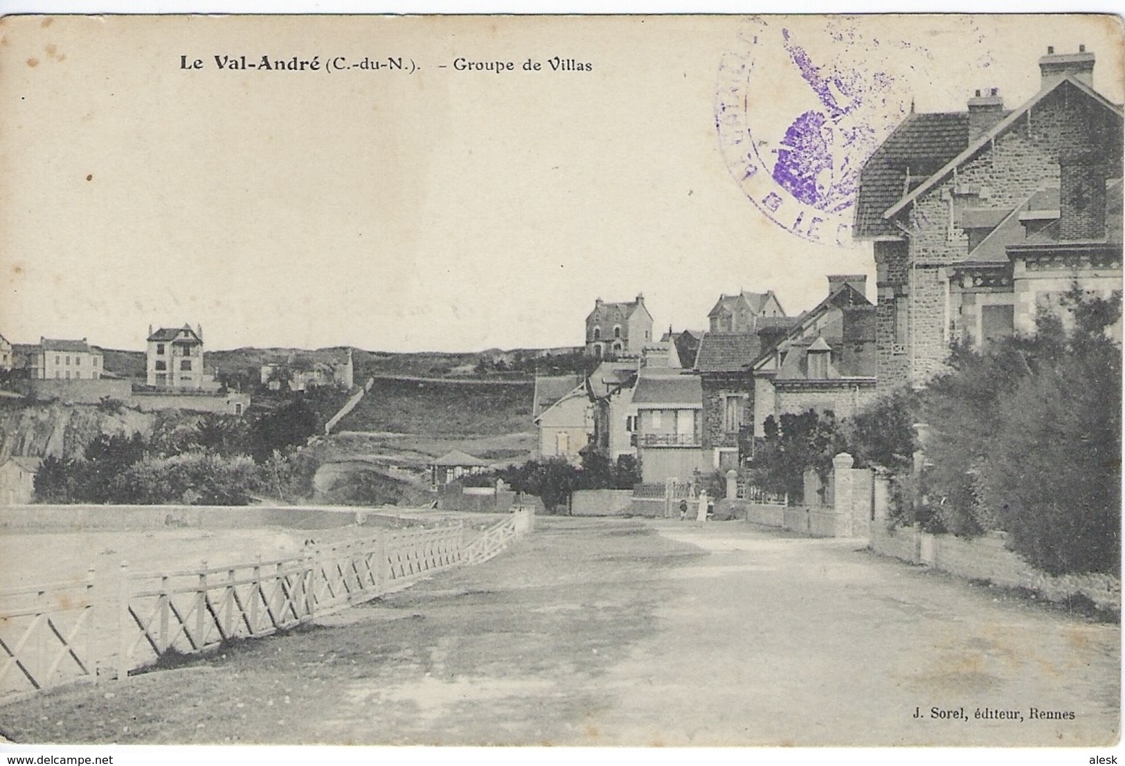 LE VAL-ANDRÉ - Groupe De Villas - 1914 - Autres & Non Classés