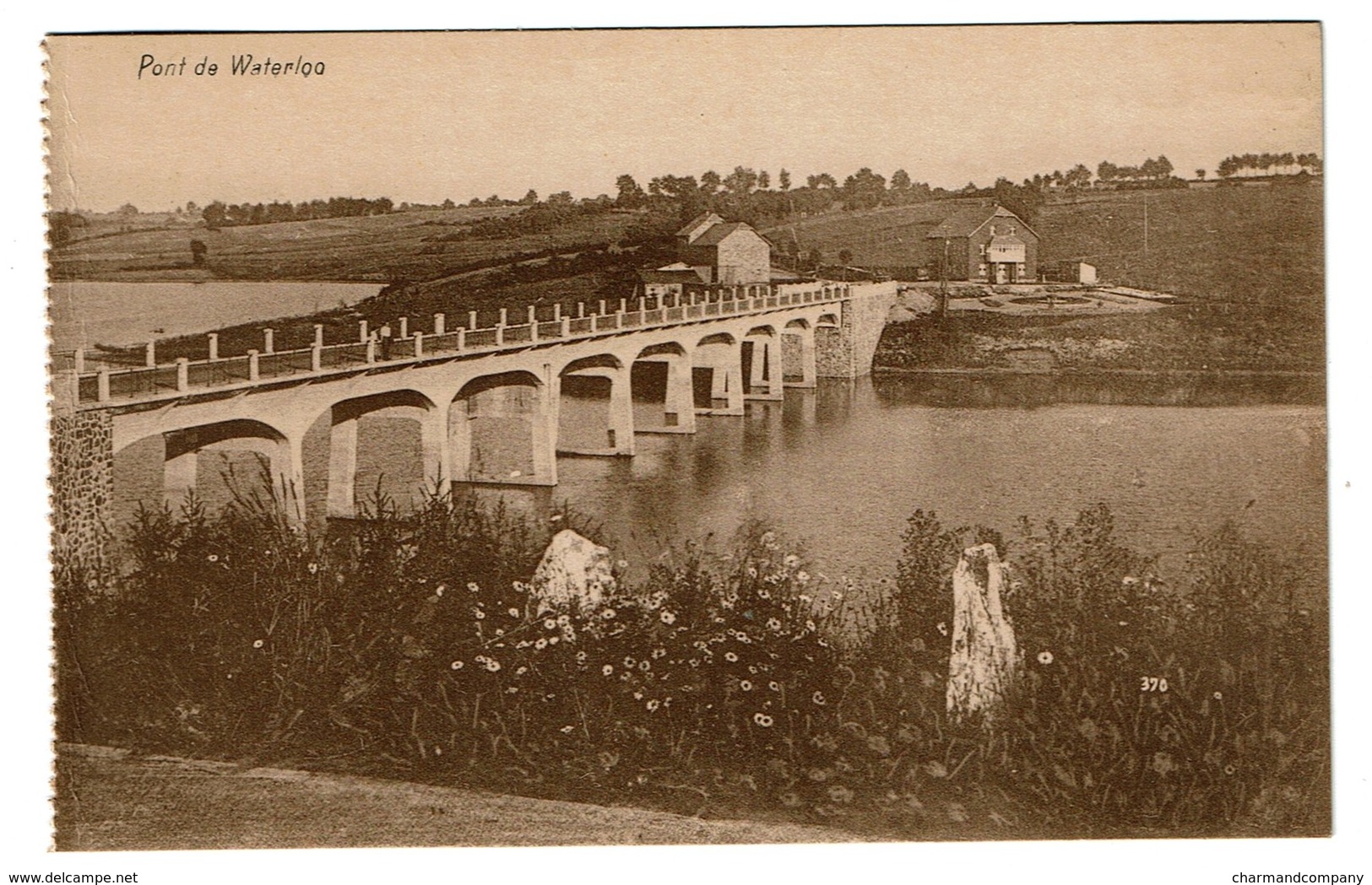 Vallée De La Warche - Pont De Waterloo - Edit. Alexandre Herld, Photographe Camp Elsenborn - 2 Scans - Malmedy