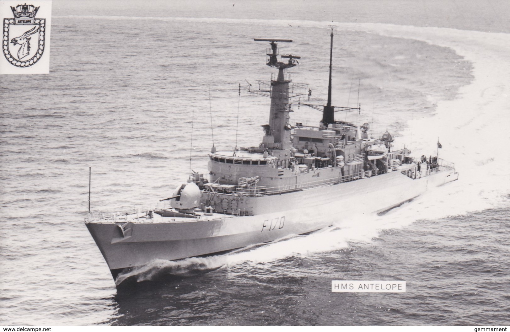 HMS ANTELOPE - Oorlog