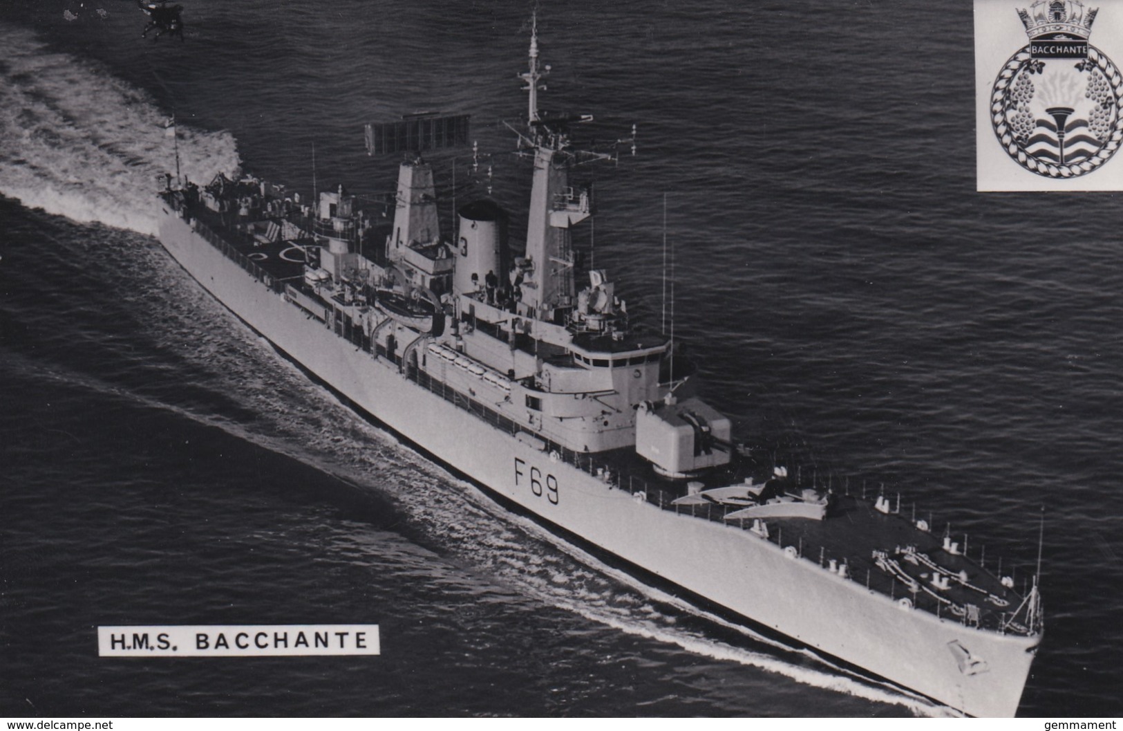 HMS  BACCHANTE - Warships