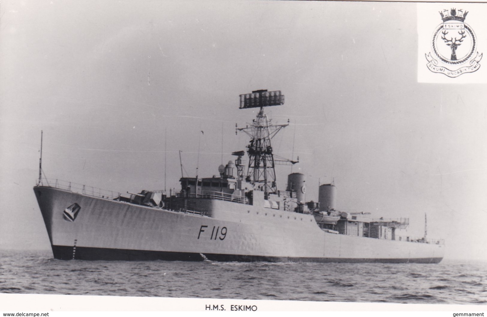 HMS  ESKIMO - Warships