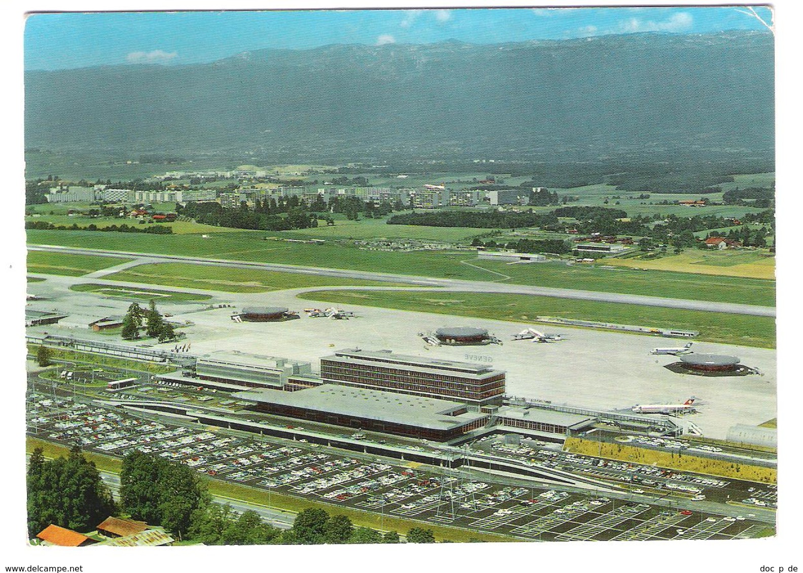 Schweiz - Geneve Cointrin Airport - Aerodrom - Avion - Flughafen - Aeroporto - Swissair - Plane - Aerodrome