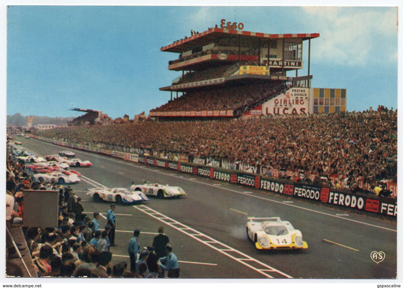 72 LE MANS - 14- Edts  Artaud - Les 24 Heures Du Mans. Le Départ Des Voitures. - Le Mans