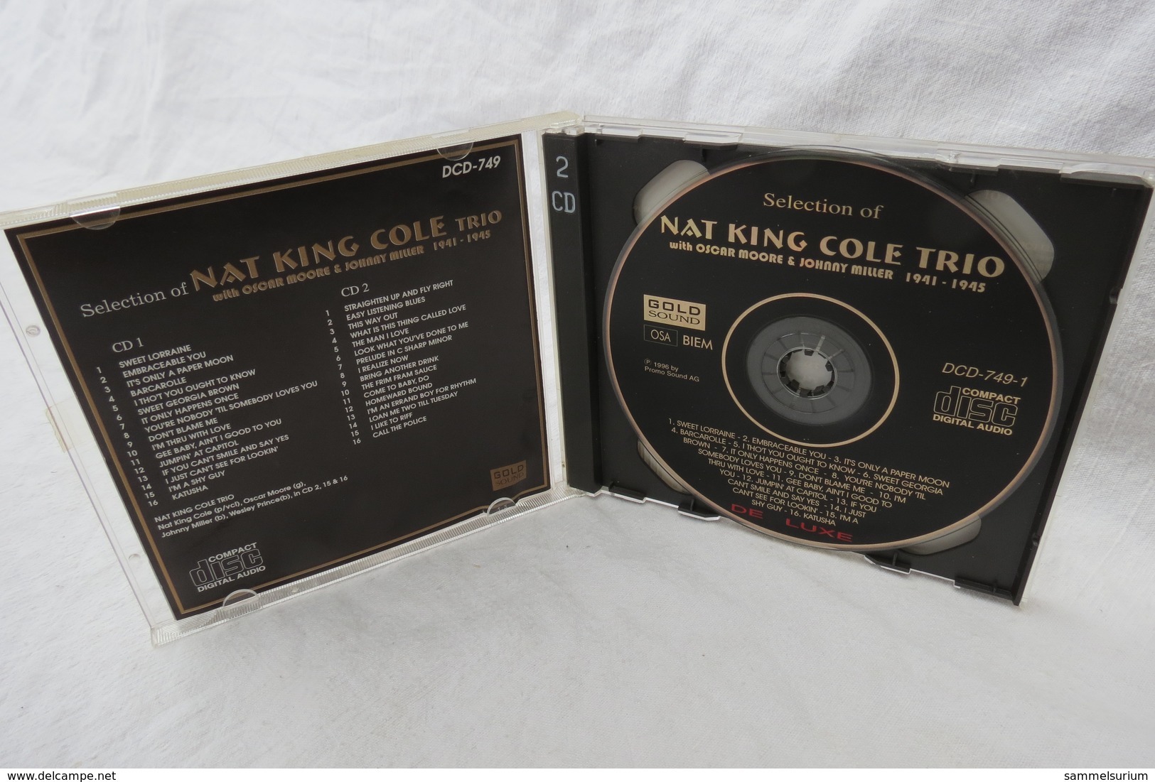 2 CDs "Nat King Cole Trio" Selection - Jazz