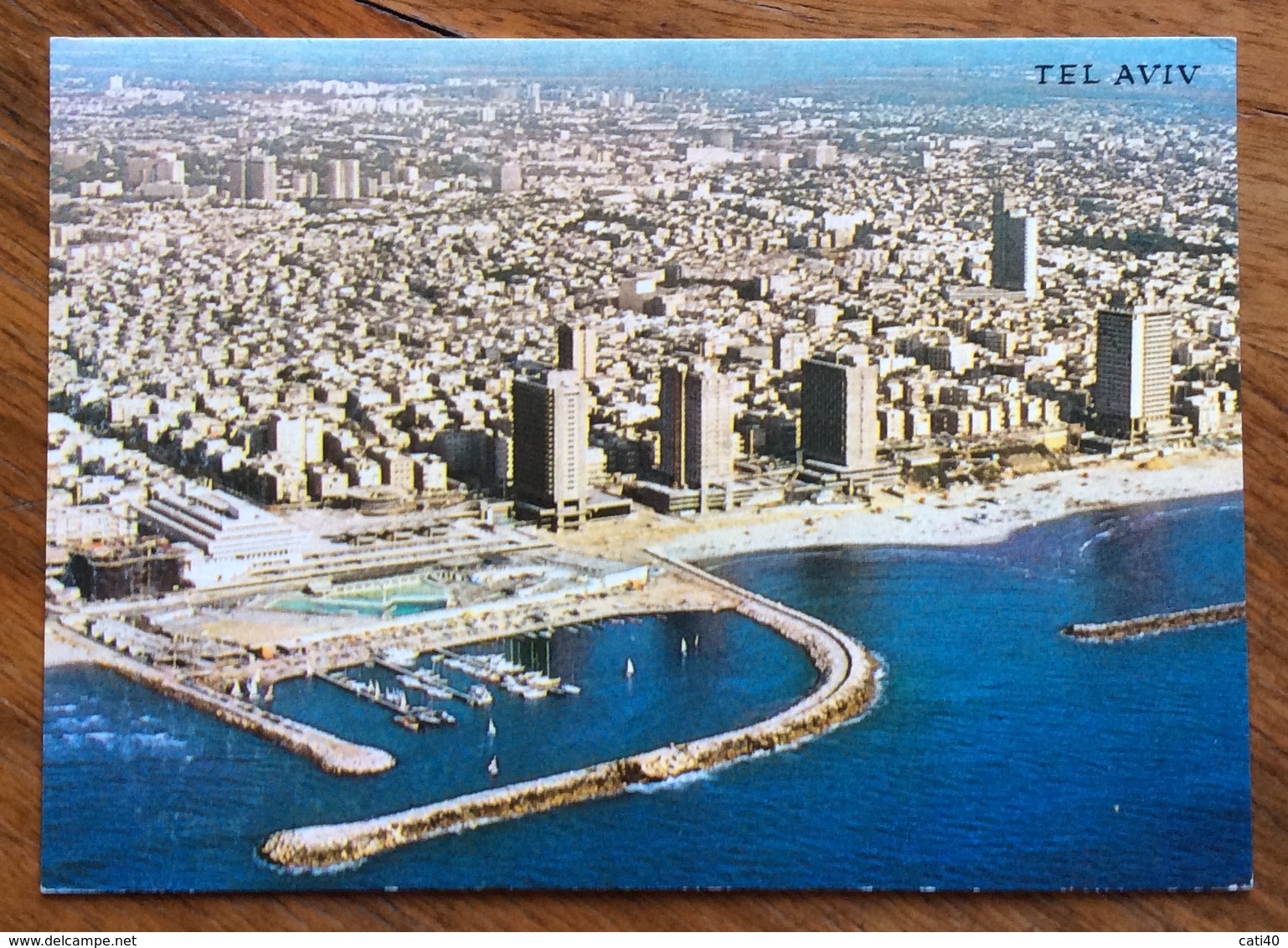 ISRAELE  10+10+50+50 A.POSTCARD   From JTEL AVIV    TO  U.S.A. - Storia Postale