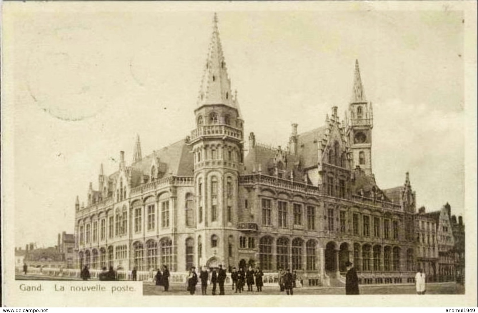 GAND-GENT - La Nouvelle Poste - Oblitération De 1911 - Gent