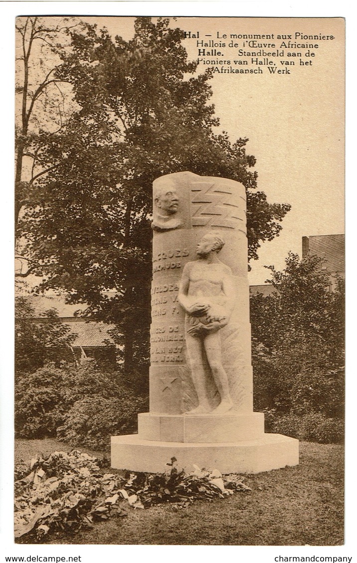 Hal - Le Monument Aux Pionniers Hallois De L'oeuvre Africaine - Halle - Standbeeld Pioniers Van Het Afrikaansch Werk - Halle