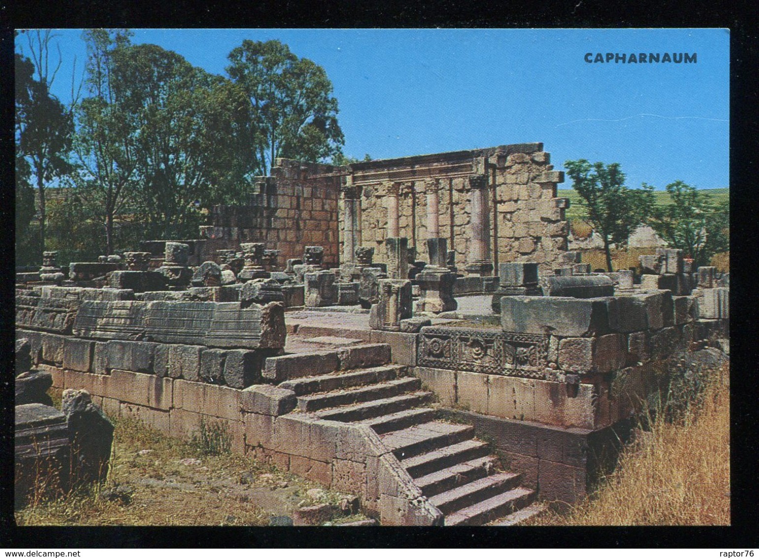 CPM Neuve Israël Capharnaum Ancienne Synagogue - Israel