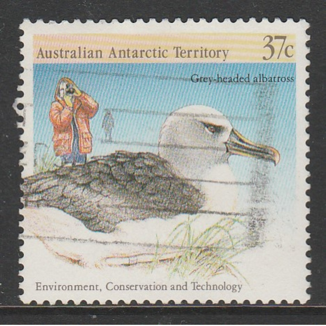 Australian Antarctic Territory 1988 Environment, Conservation And Technology 37 C Multicoloured SW 83 O Used - Used Stamps